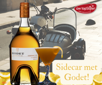 Godet Cognac Classique - Sidecar - uw topSlijter - mixtip