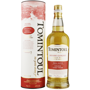 Tomintoul Single Malt Scotch Whisky Cognac Cask Finish